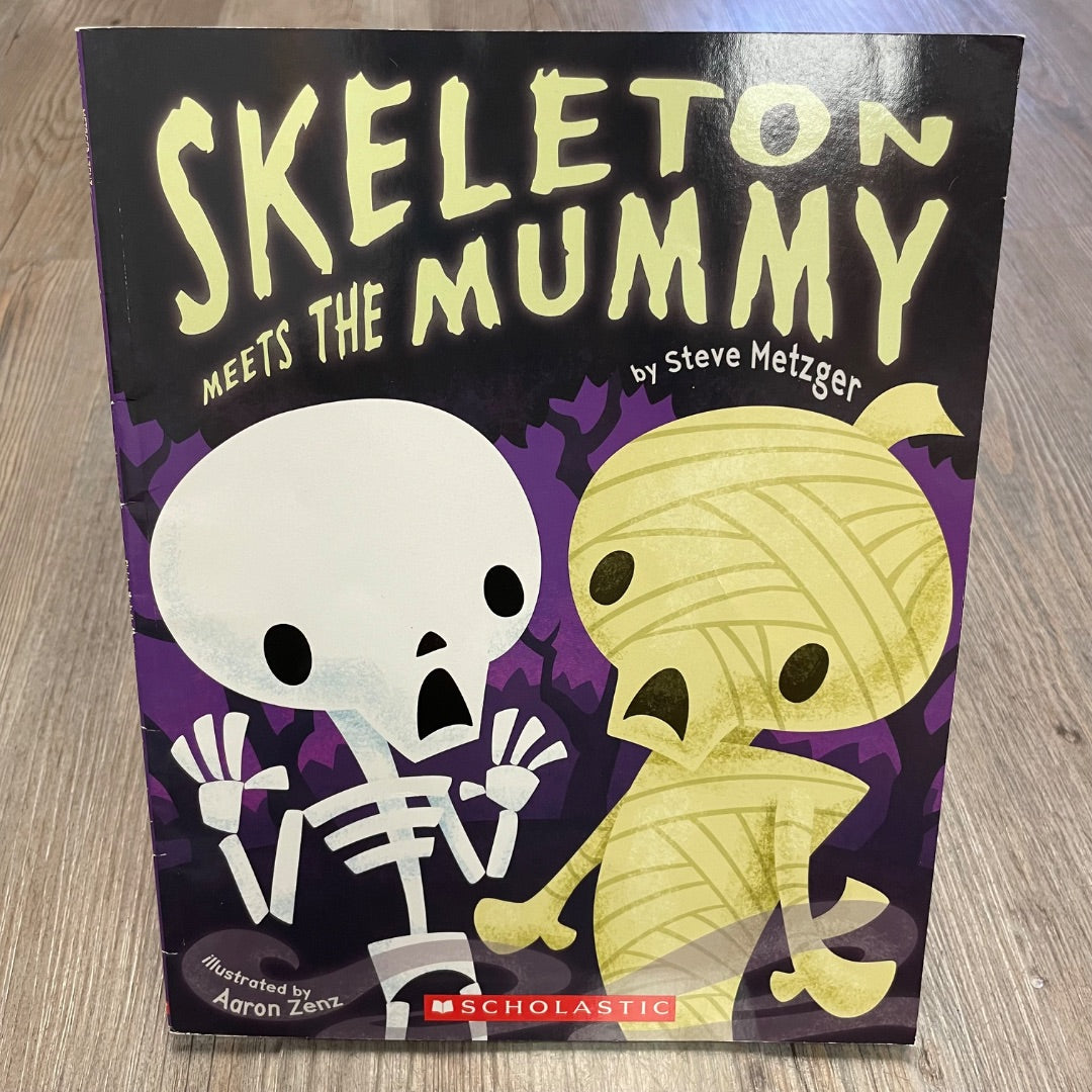 Multi Colour  Skeleton Meets The Mummy, Paperback