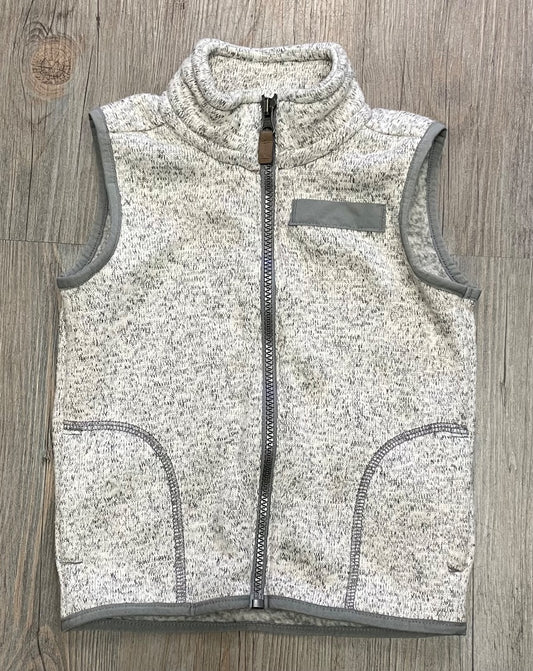 Grey Carters Fleece Vest, 3Y