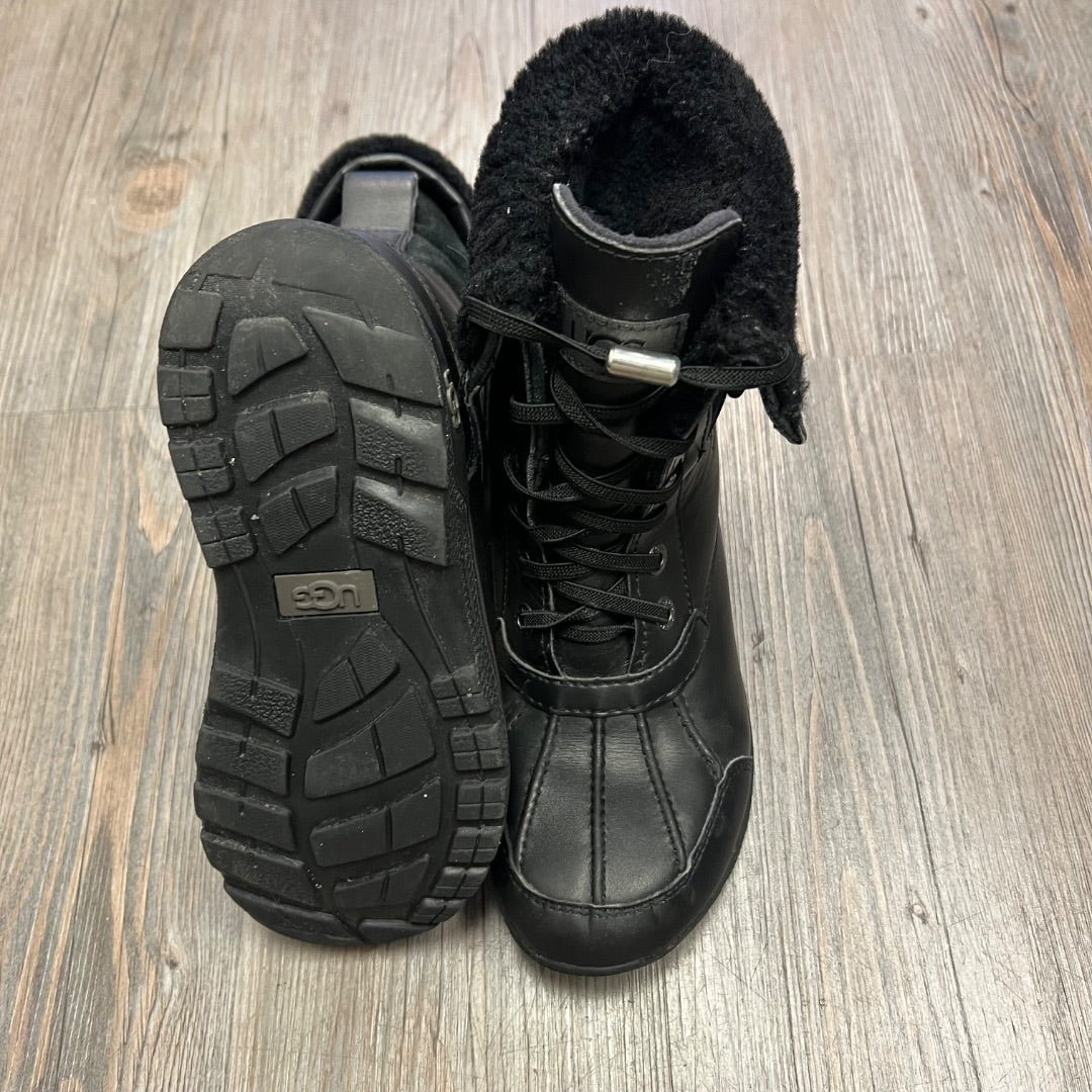 Black UGG Winter Boots, 3Y