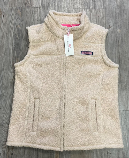 Camel Vineyards Vines Sherpa Vest, 14Y
