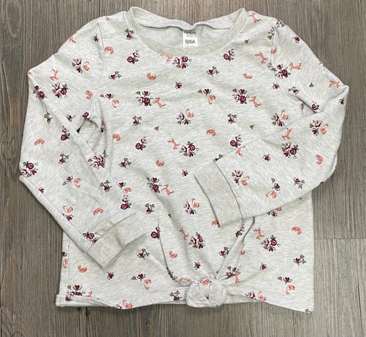 Floral Carters Sweatshirt LS, 8Y