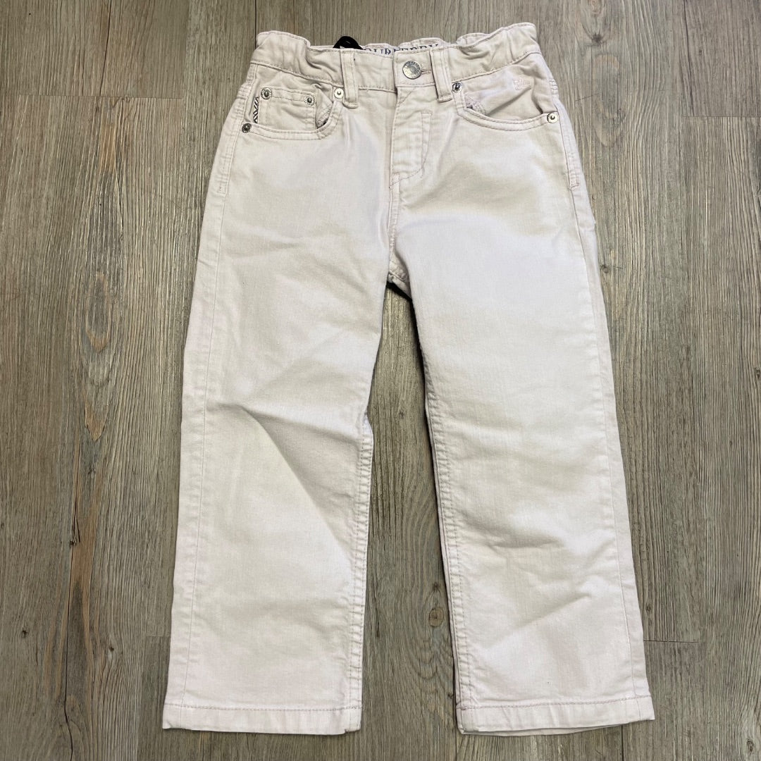 Dune Burberry Inspired Adjustable Waist Jeans, 4Y