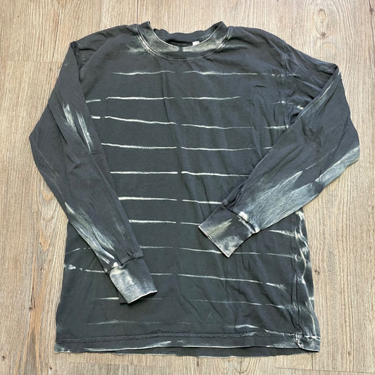 Grey Bottlecapps Pullover LS Top, 6Y
