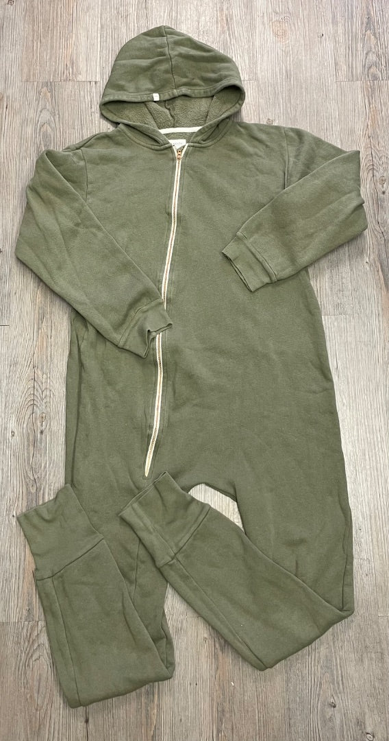 Green Mini Mioche Hooded Romper, 11-12Y
