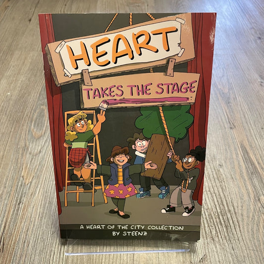 Multi Colour  Heart Takes The Stage, Paperback