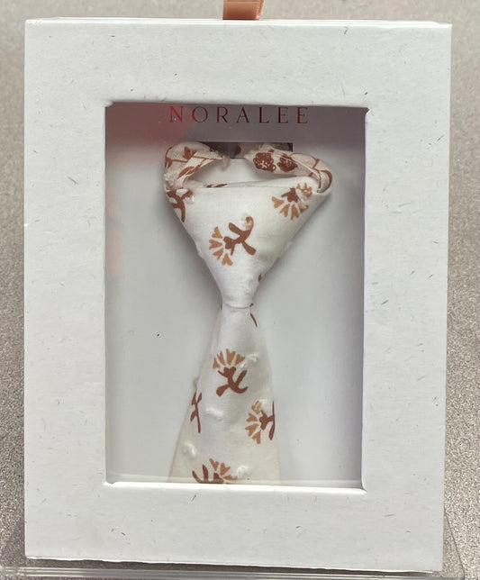 Beige Noralee Floral Tie, 1-4Y