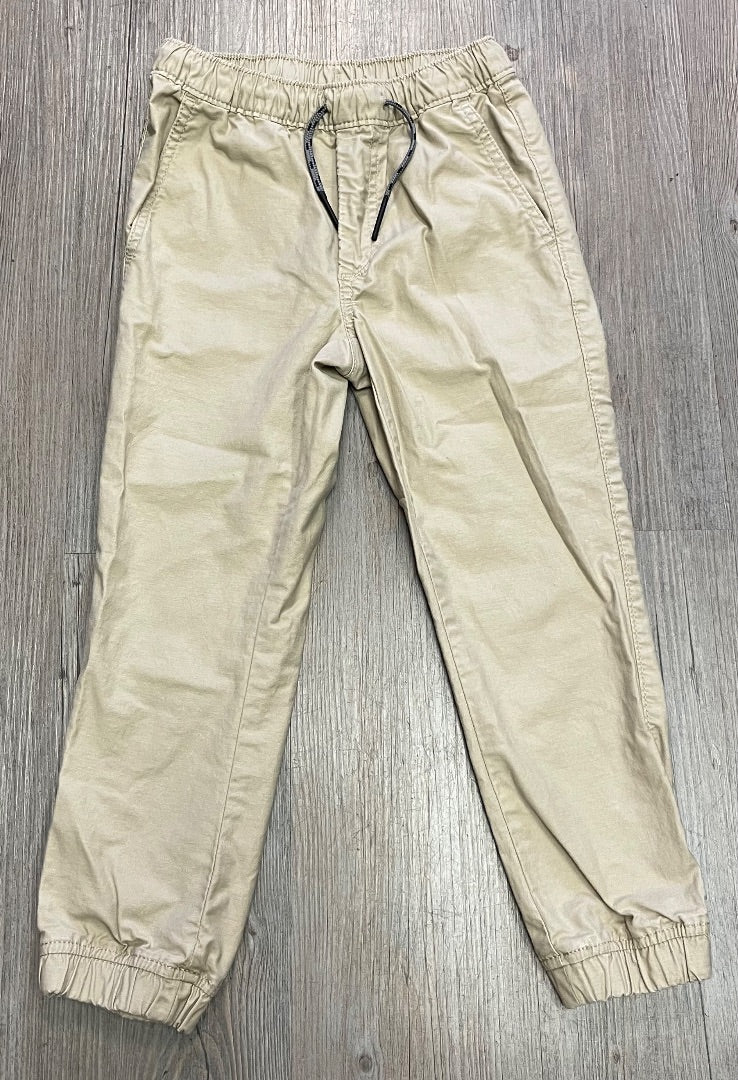 Beige Gap Jogger Pants, 6Y