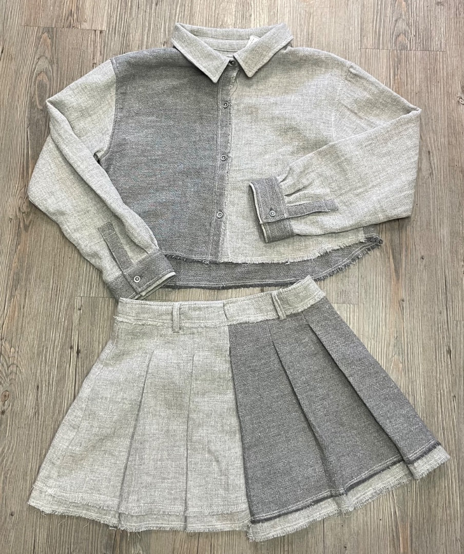 Grey Zara 2pc Clothing Set, 13-14Y
