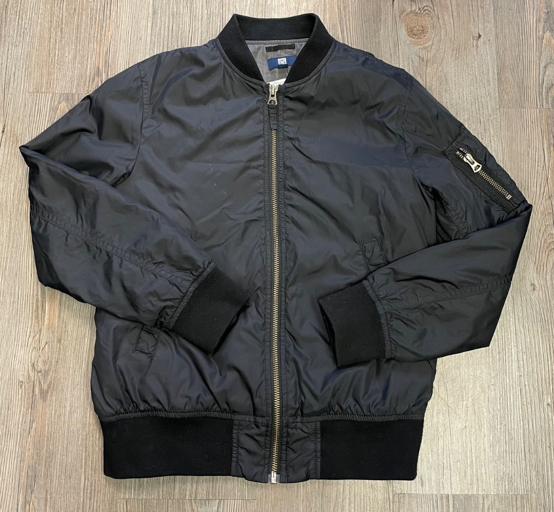 Black Uniqlo Spring Jacket, 9-10Y