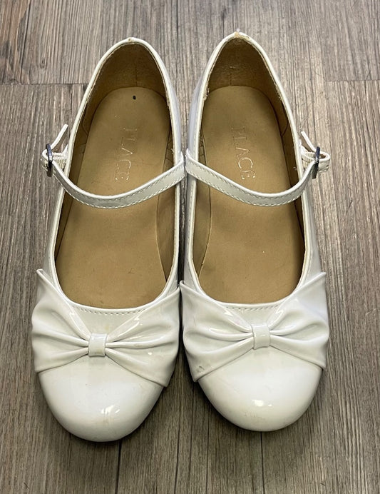 White Childrens Place Mini Heel Shoes, 1Y