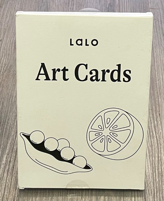 Black & White Lalo Baby Art Cards, 9 Cards