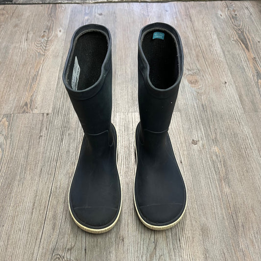 Navy Kamik Rain Boots, 3Y