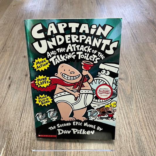 Multi Colour  Captain Underpants #2, Paperback