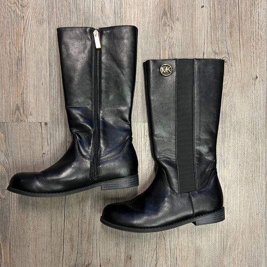 Black MK Dress Boots, 4Y