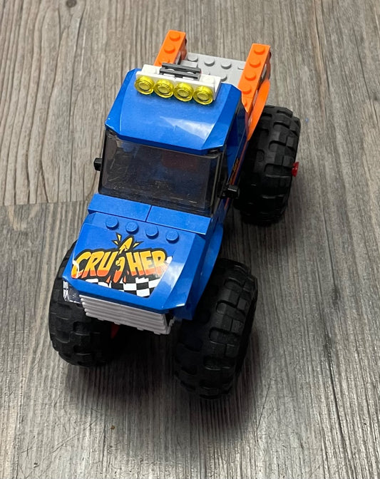 Blue  Lego Monster  Truck, Pre-owned