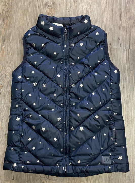 Navy Gap Puffer Vest, 10Y