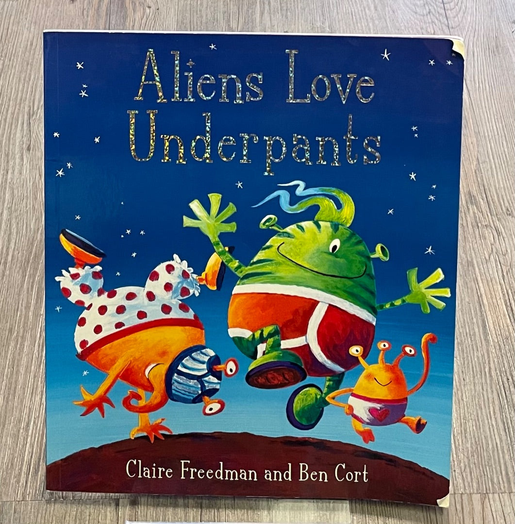 Multi Colour  Alien Love Underpants, Paperback