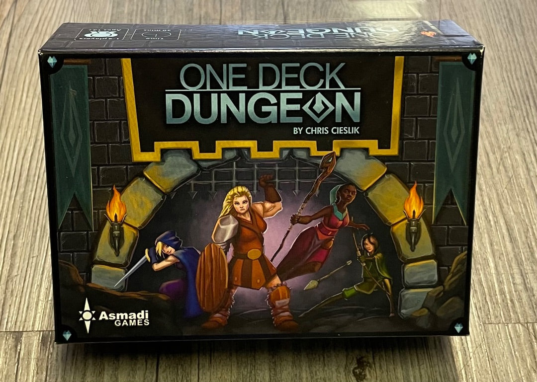 Multi Colour  One Deck Dungeon, 14Y+