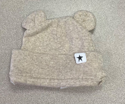 Beige Rise Little Earthling Baby Hat, Newborn