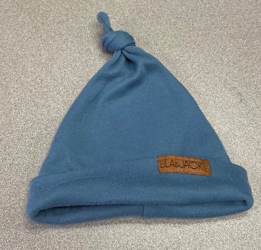 Blue Lila & Jack Baby Hat, Newborn