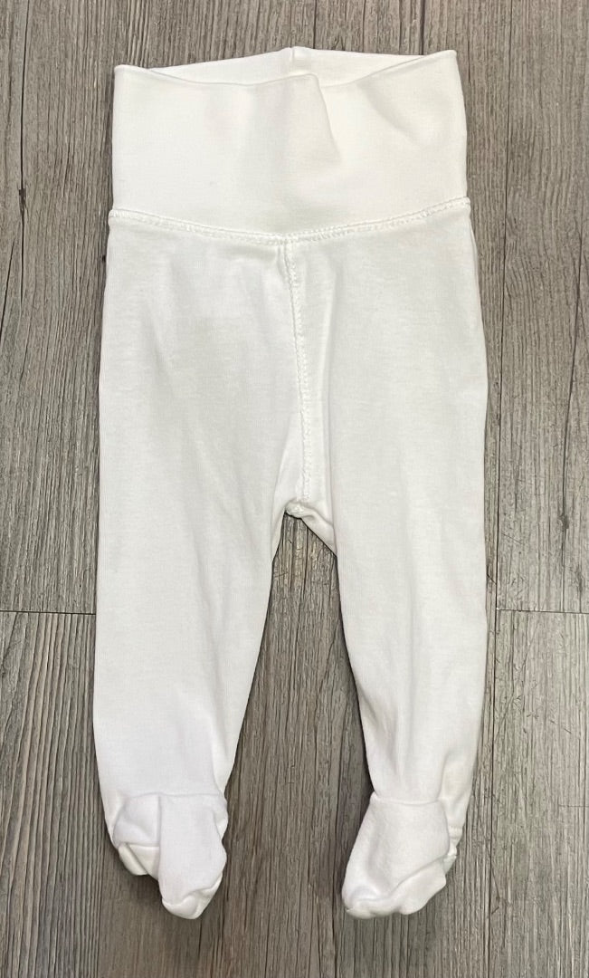 White H&M Baby Pants, 0-3M