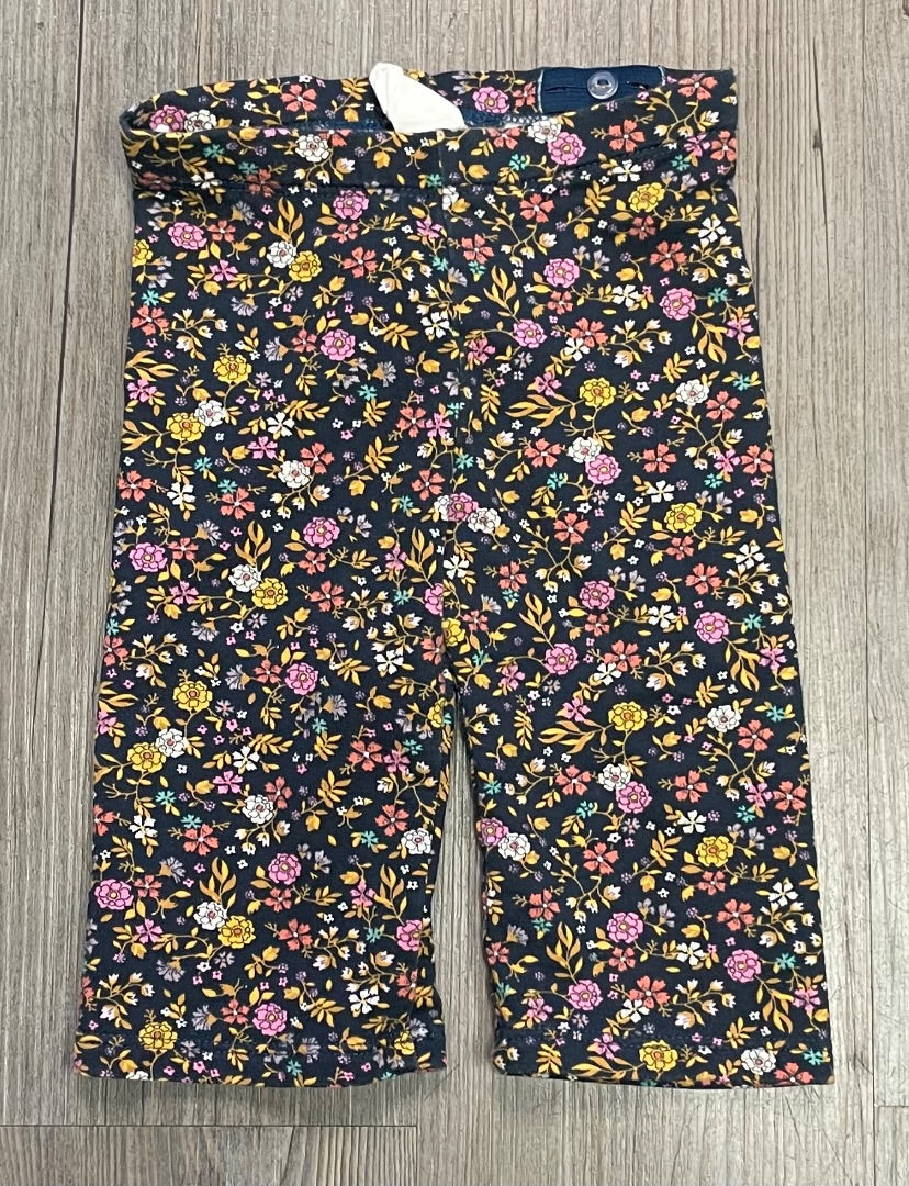 Floral Carters Baby Pants Adjustable Waist, 9M