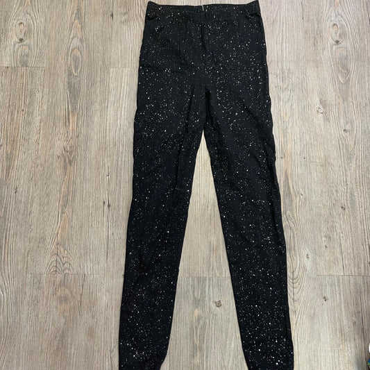 Black Gap Glitter Legging, 10Y