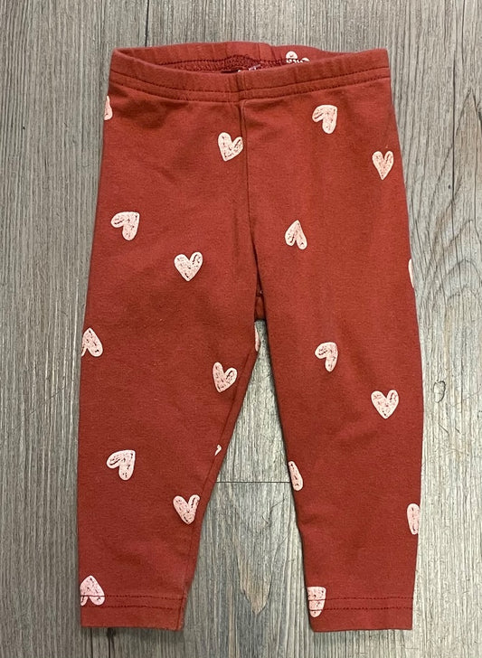 Rust Carters Baby Pants, 9M