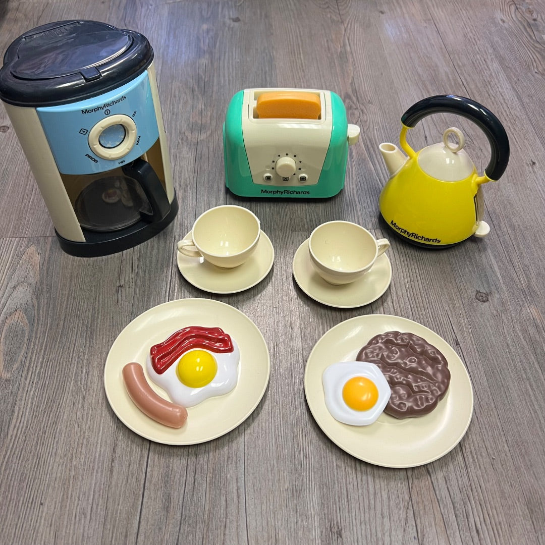 Yellow/Blue/Teal Morphy Richards 3 Appliance Set