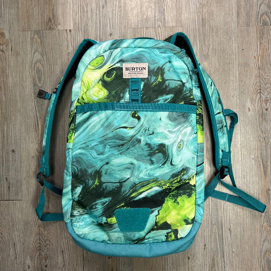 Teal/Lime Burton Backpack, Large