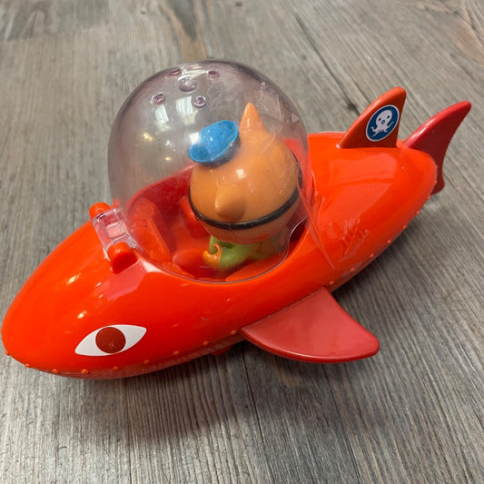 Orange Fisher Price Octonauts Kwazii Gup-B Launch & Rescue, Pre-owned
