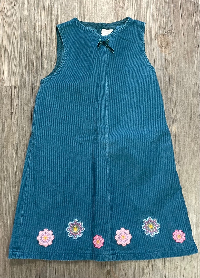 Blue Roots Corduroy Dress Sleeveless, 4Y