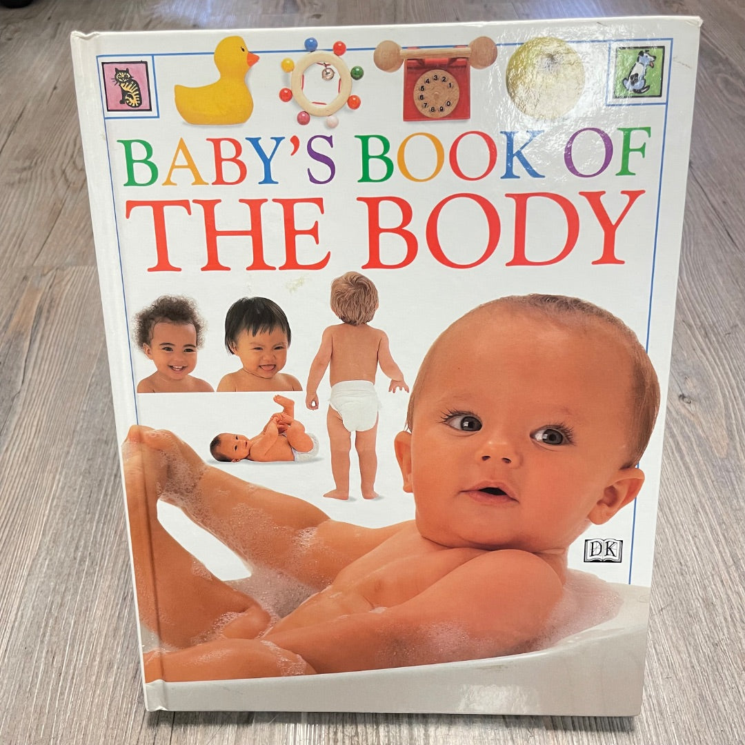 Multi Colour  Baby's Book Of The Body, Hardcover