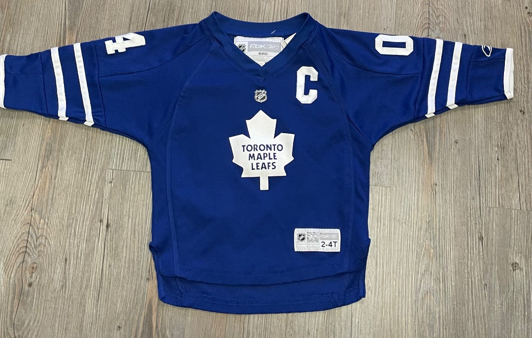 Blue NHL Toronto Maple Leafs Jersey, 2-4Y