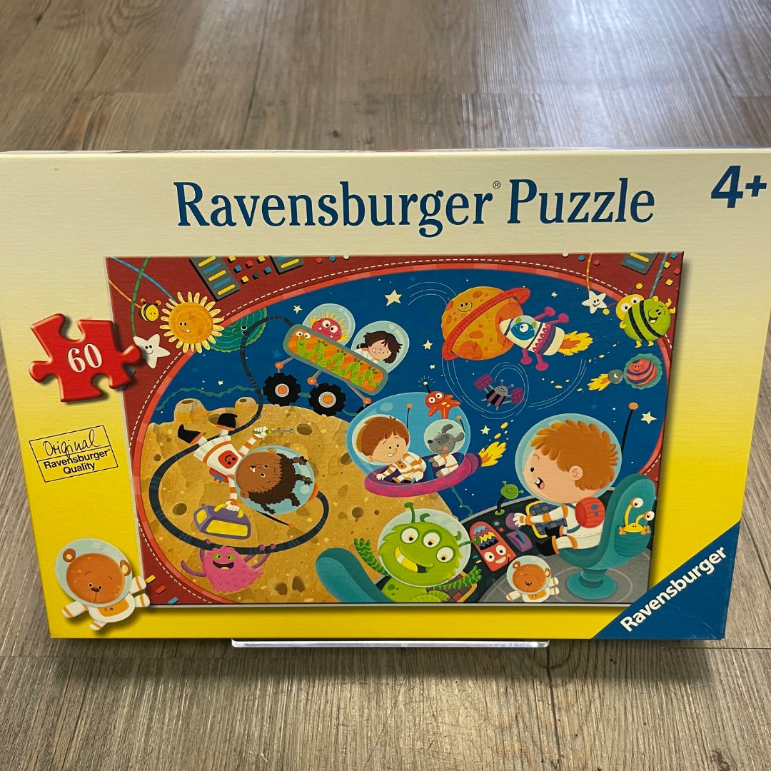 Multi Colour Ravensburger Recess In Space, Pre-owned