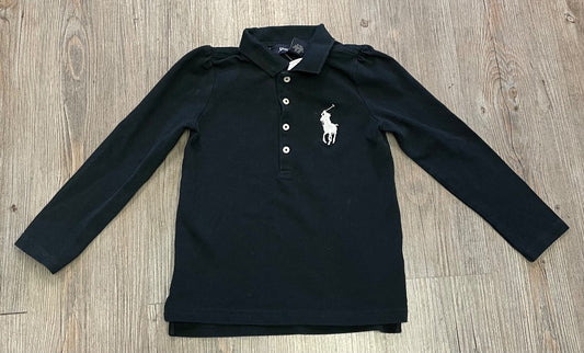 Black Ralph Lauren Polo LS, 5Y