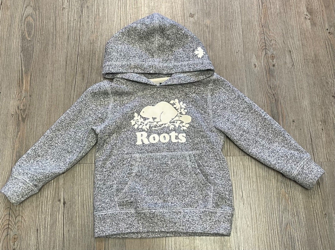 Salt & Pepper Roots Pullover Hoodie, 4Y