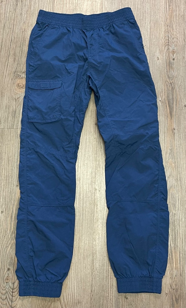 Navy Columbia Windbreaker Pants, 10-12Y