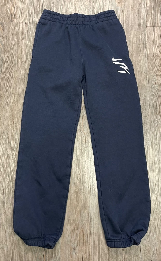 Navy 3Brand Jogger Pants, 10-12Y