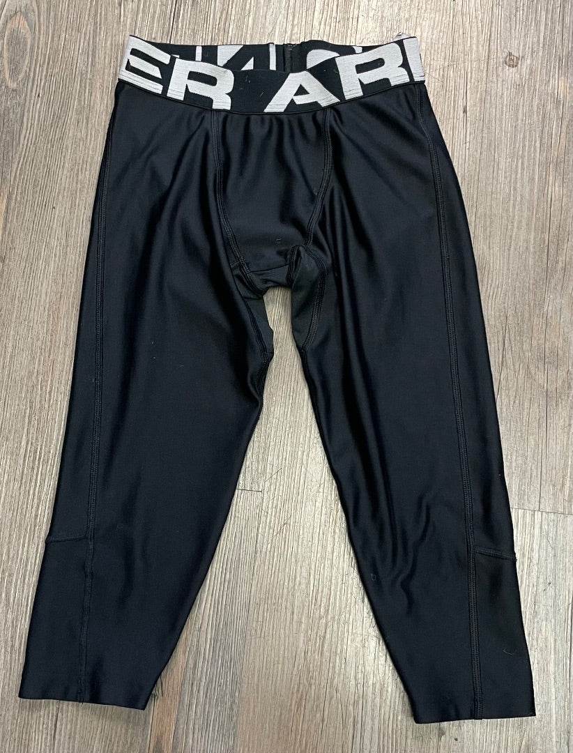 Black Under Armour Heat Gear Legging, 8Y