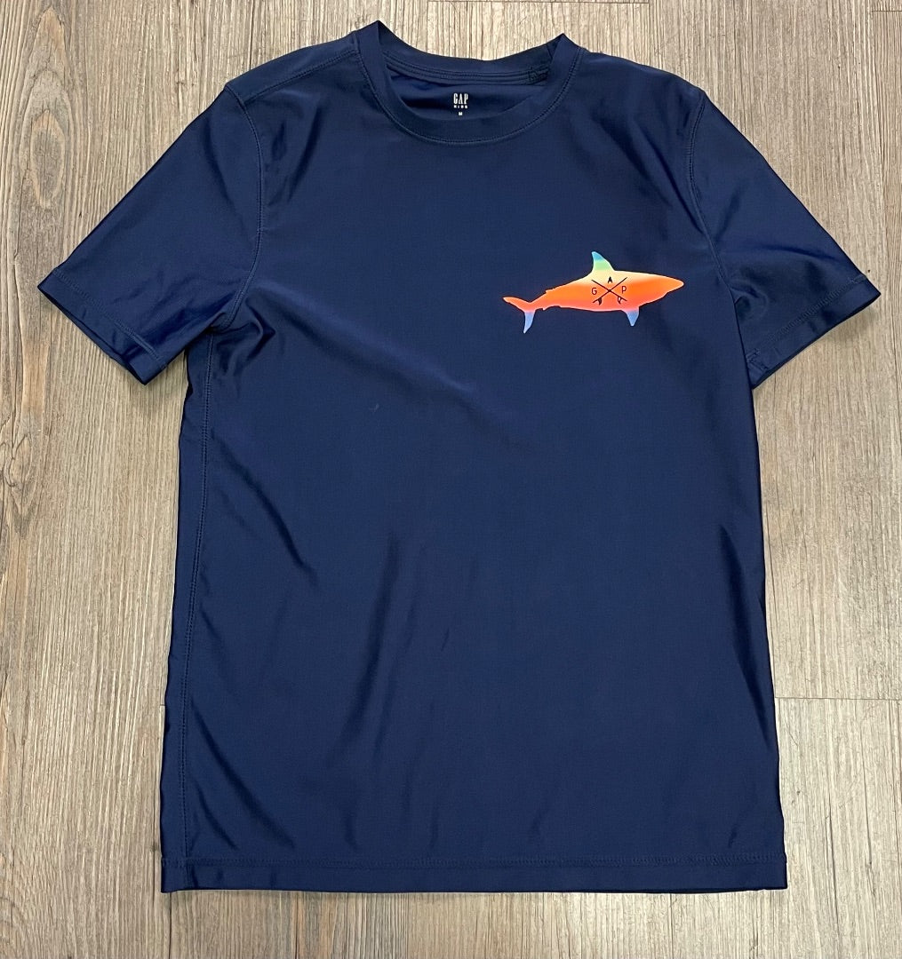 Navy Gap Rashguards SSL, 8-9Y