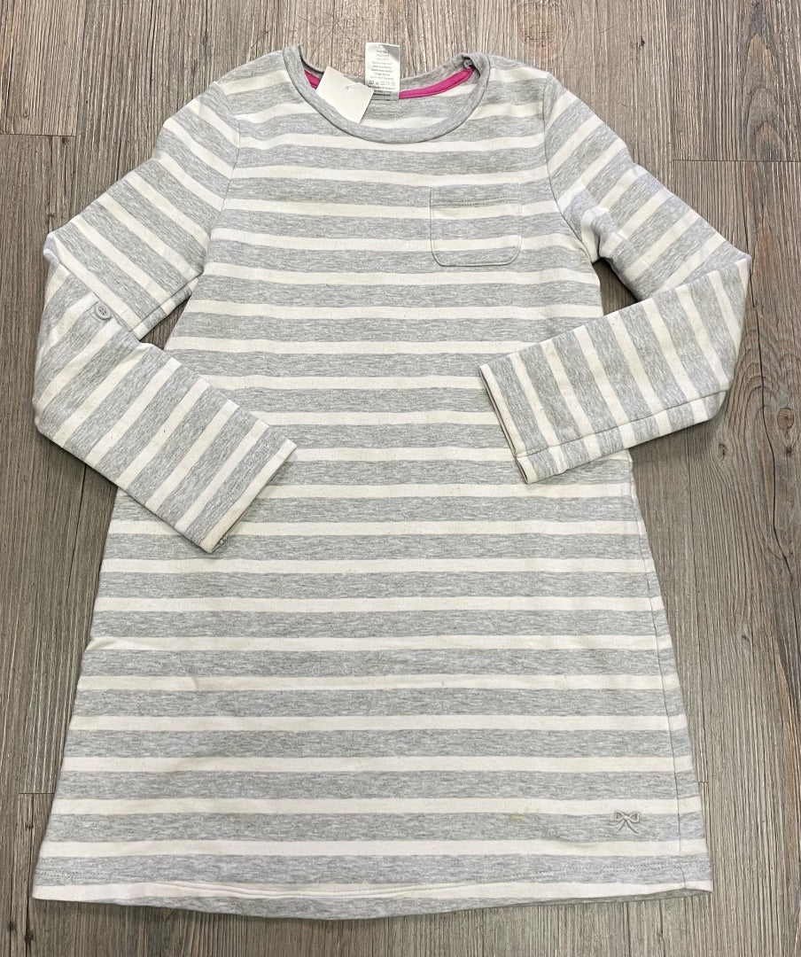Grey Gymboree Long Sleeves Dress, 7Y