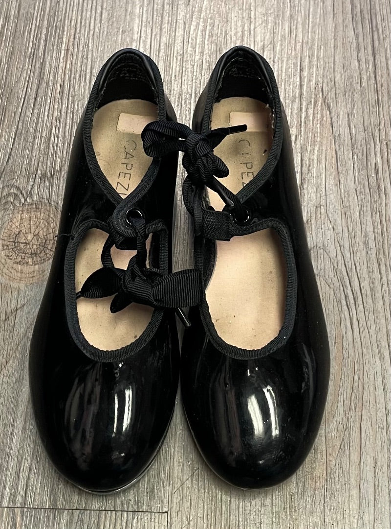 Black Capezio Tap Shoes, 13Y