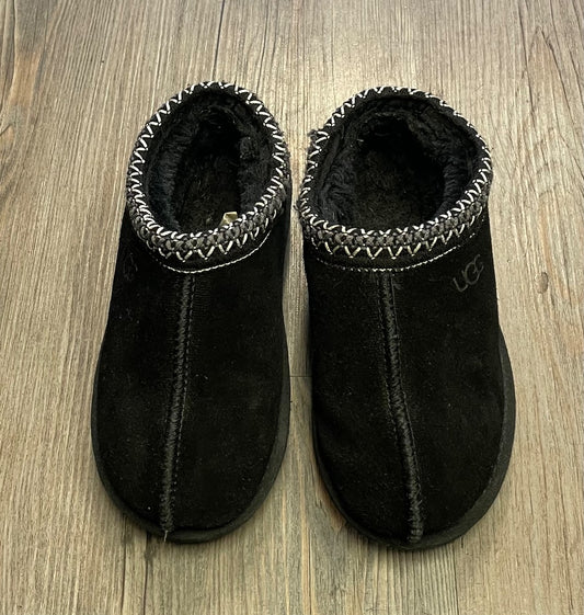 Black  Slip On Slippers, 13Y
