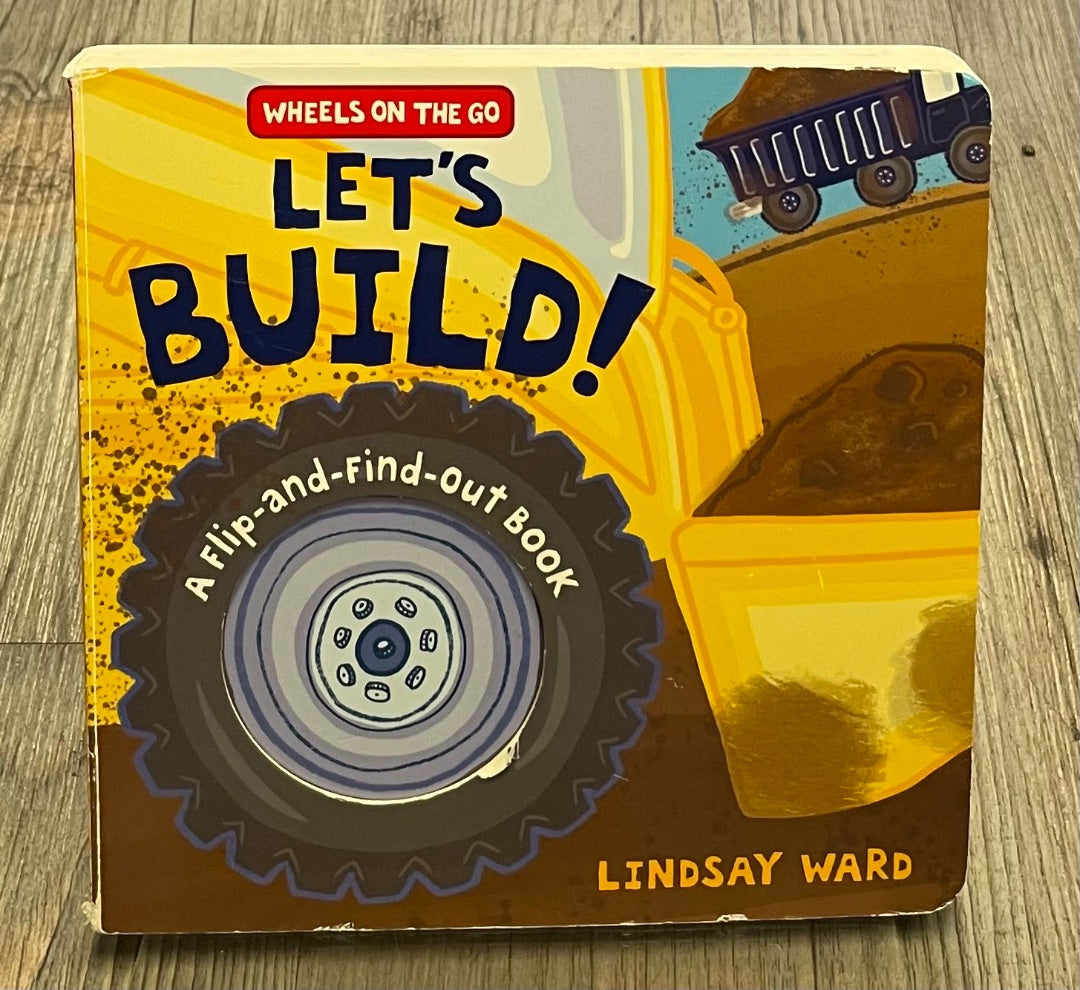 Multi Colour  Lets Build, Boardbook