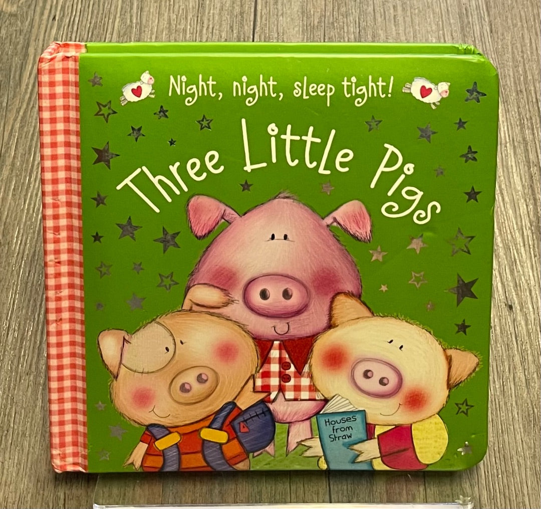 Multi Colour  Three Little Pigs, Boardbook