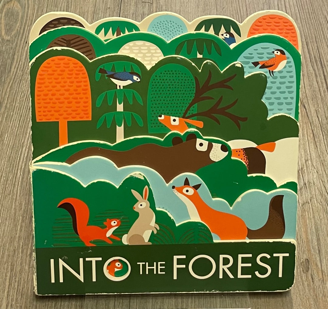 Green  Into The Forest, Boardbook