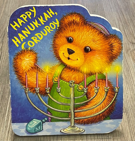 Multi Colour  Happy Hanukkah Corduroy, Boardbook