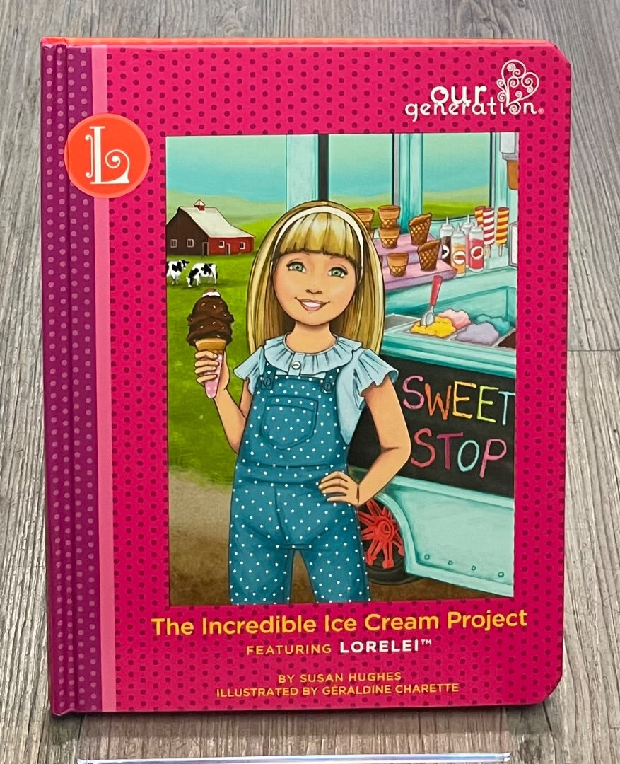Multi Colour Our Generation The Incredible Ice cream Project, Hardcover