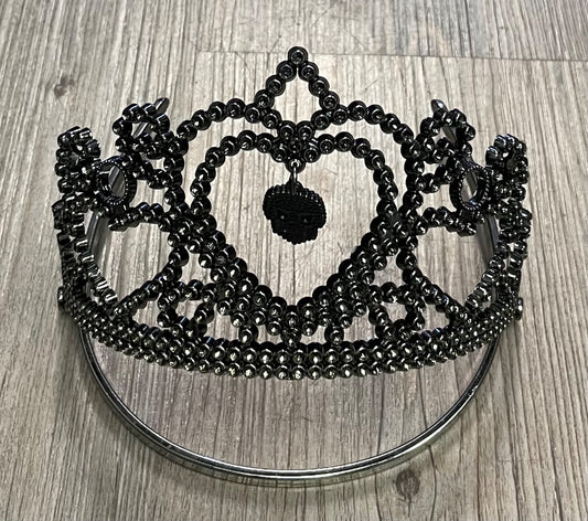 Black  Skull Tiara